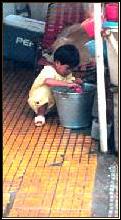 Vietnamese orphan child.